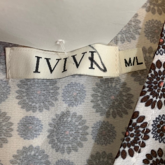 Little Lies | NWT Paisley Print Boutique Ruffle Bell Sleeve Faux Wrap Romper M/L - Picture 16 of 17